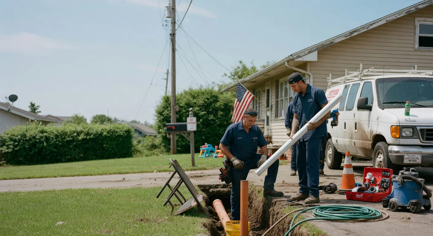 Sewer Line Inspection in Portage, IN